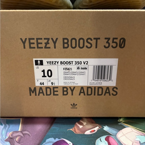 Yeezy 250 Israfi size 10 moderately worn ships very fast - Picture 7 of 7